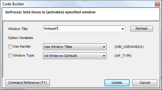 Macro Scheduler Automation Software Code Builder