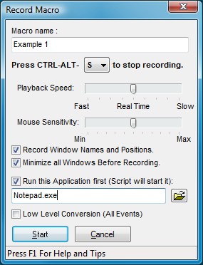 Macro Recorder