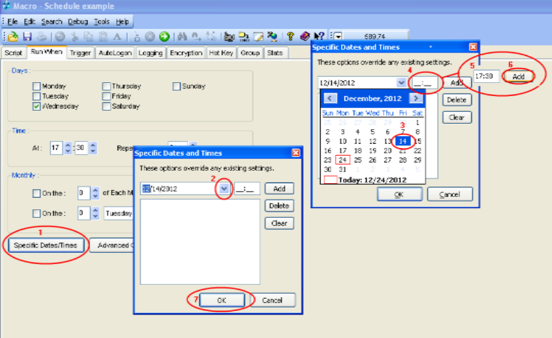 schedule-specific-dates