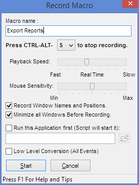 Macro Recorder, Macro Program, Keyboard Macros & Mouse Macros